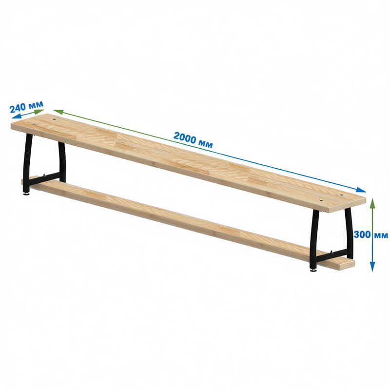 Скамейка гимнастическая универсальная