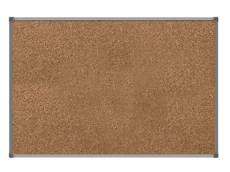 Пробковая доска 100х60 алюминиевый профиль