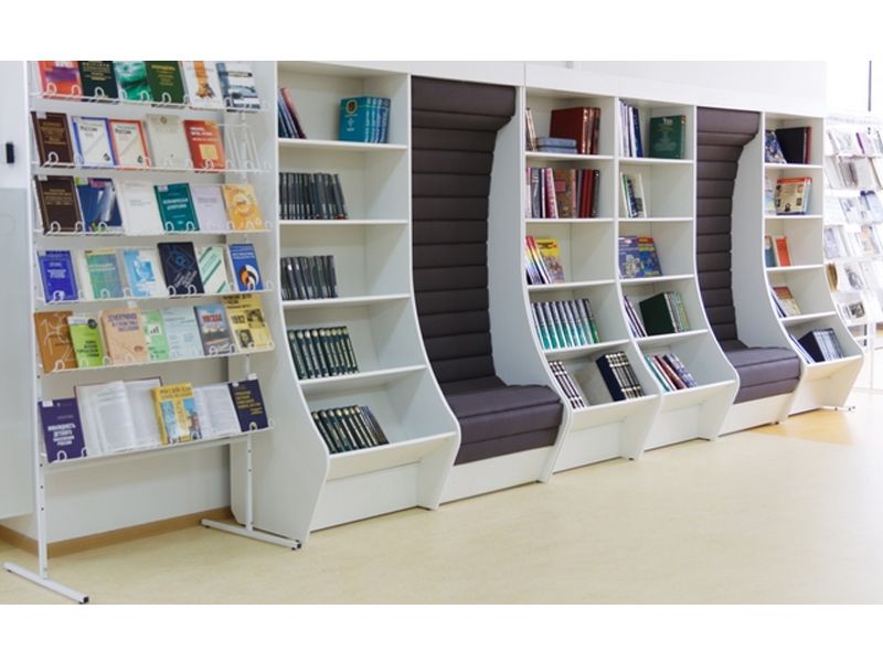 Стеллаж эргономичный - посадочный модуль 800х650х2090 мм