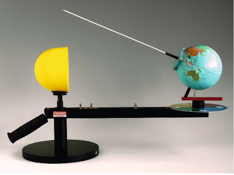 Теллурий Cornelsen с линзой Френеля