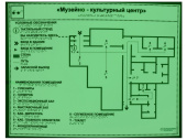 Светонакопительная мнемосхема 61х47 см
