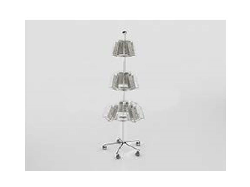 Стойка для периодики 9 карманов 660х660х1700