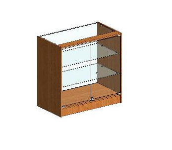 Витрина демонстрационная "Классик-6" остекленная