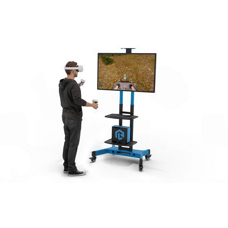 VR Тренажер имитации визуальной работы авиационного наводчика