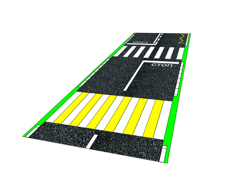 Мобильный автогородок (юниор), без пульта