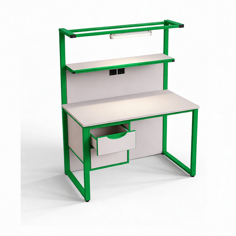 Стол рабочий для кабинета химии/физики/биологии (с розетками)