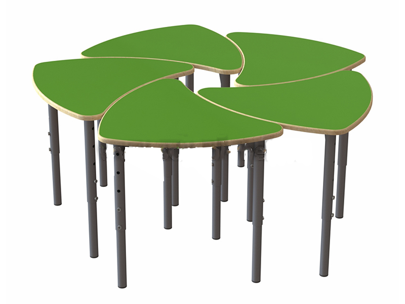 Стол ученический одноместный "Лепесток" Лайн