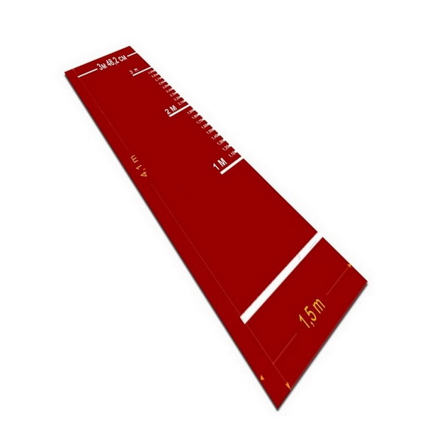 Дорожка для прыжков в длину с места с разметкой, 10 мм