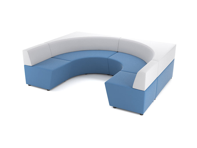 Мебель для холла. Вариант 7 (мягкие модули)