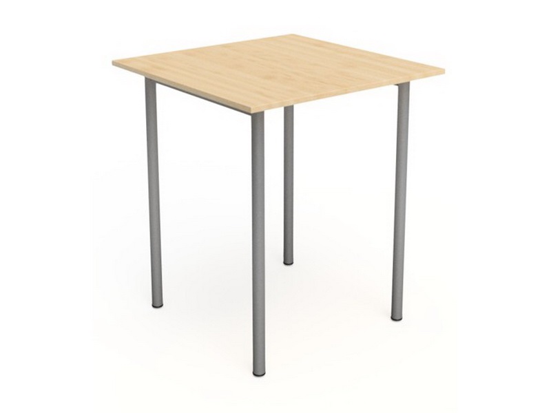 Стол обеденный 4-местный для табуретов квадратный