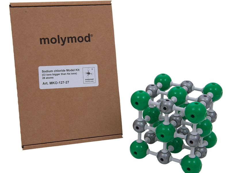 Хлорид натрия (NaCl), сборная модель
