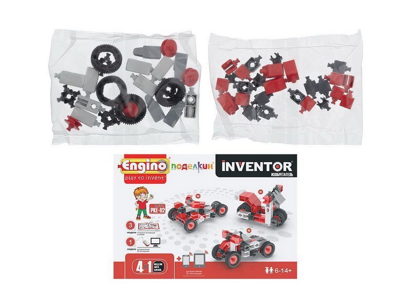 Конструктор ENGINO Мотоциклы - 4 модели