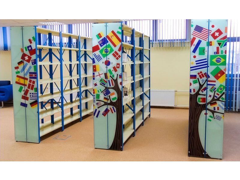 Накладка боковая (стекло с рисунком) h2100 мм