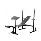 Силовая скамья со стойками DFC