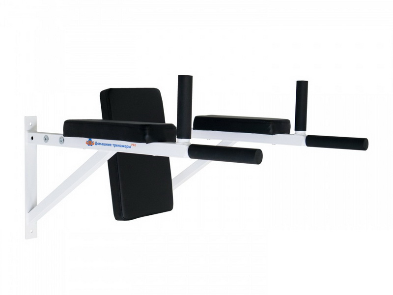 Брусья-пресс настенные Home-gyms белые