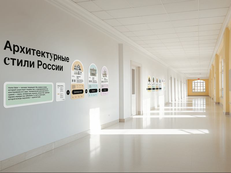 Готовое решение Архитектурные стили России