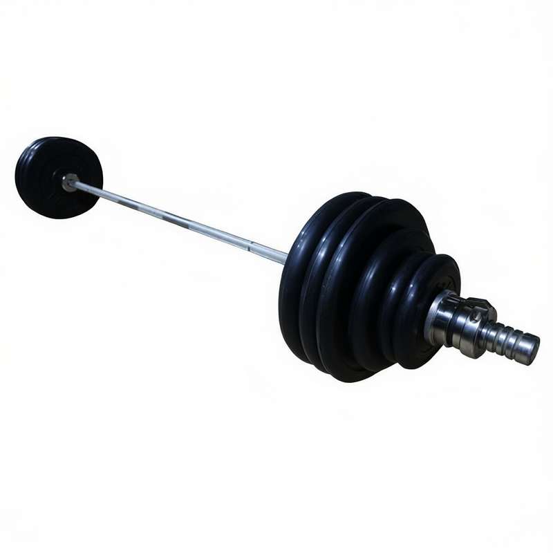 Штанга обрезиненная разборная