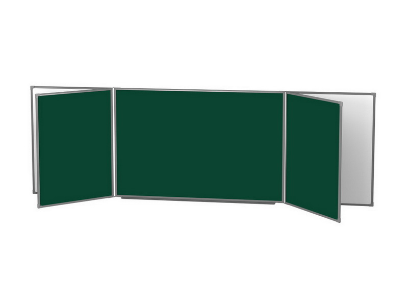 Пятиэлементная магнитно-комбинированная доска 120х350