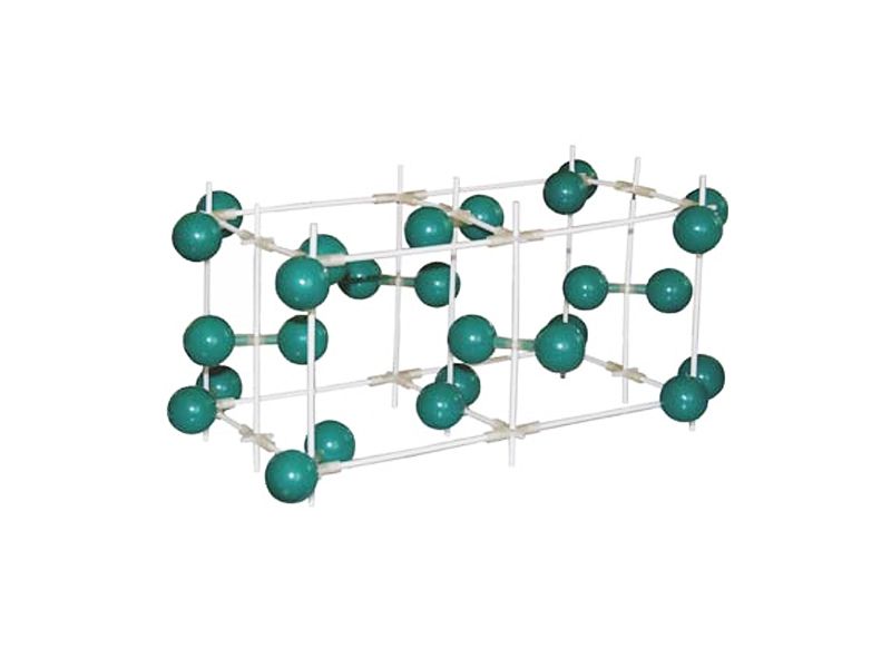 Модель "Кристаллическая решетка йода" (демонстрационная).