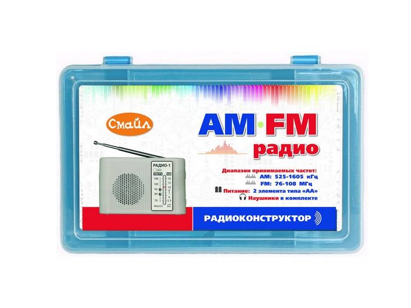 Образовательный конструктор "AM/FM Радиоприемник"