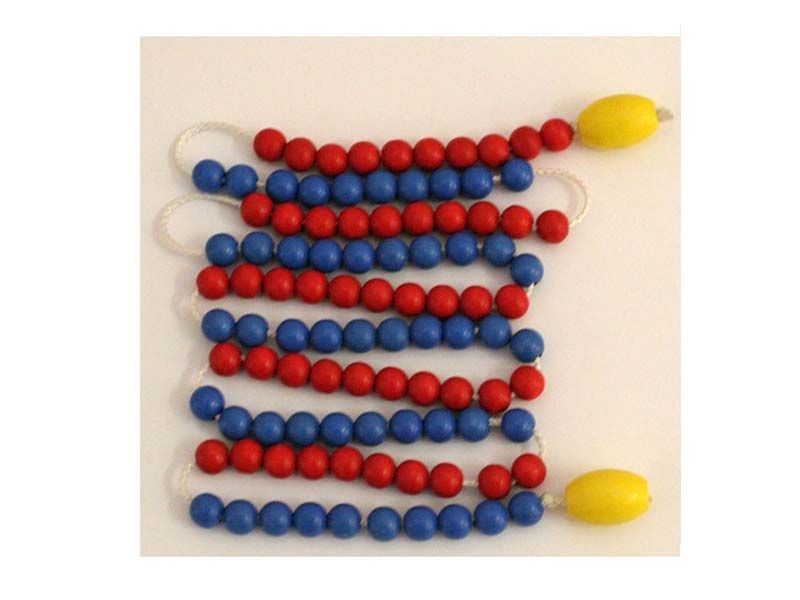 Бусы для счёта От 1 до 100