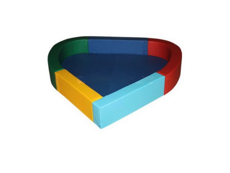 Сухой бассейн Сердечко разборный, мягкое дно