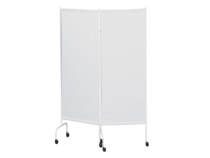 Ширма медицинская на колесах, 2 секции