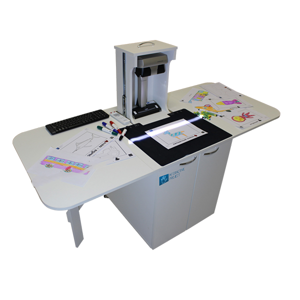 Интерактивная стена Ожившие рисунки, мобильная