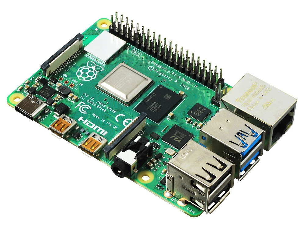 Микрокомпьютер Raspberry Pi 4 Model B 4Гб
