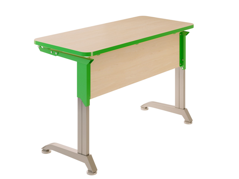 Двухместная парта "Мудрый филин" с наклоном столешницы (10 положений)