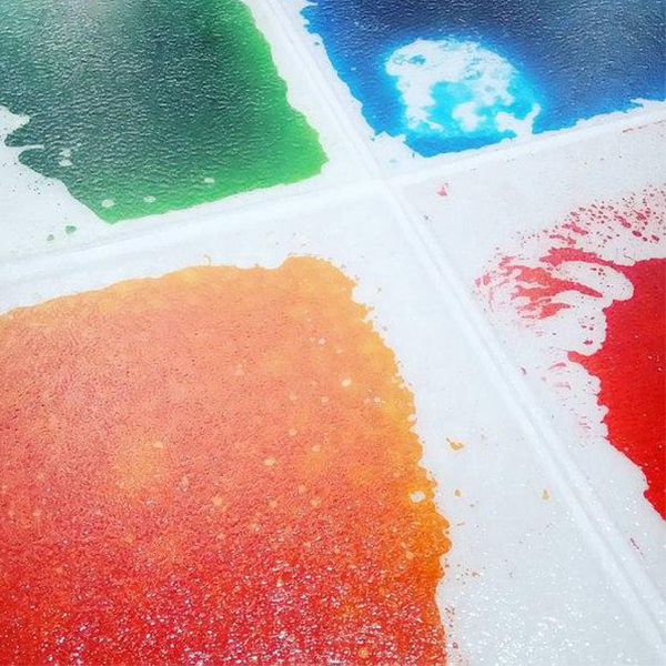 Плитка напольная Liquid Floor одноцветная 1000х1000 мм