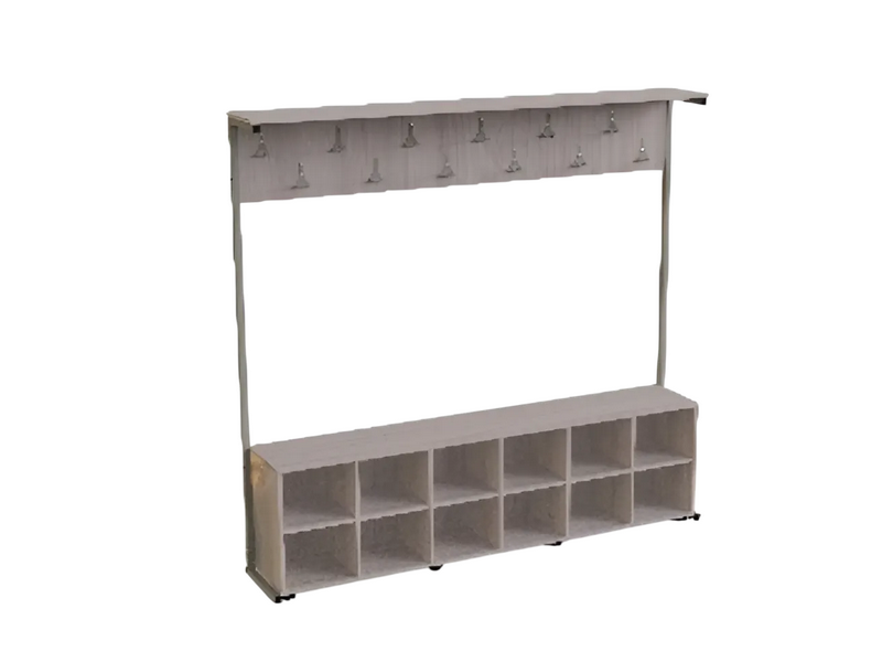 Вешалка односторонняя с тумбой