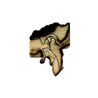 Барельеф Археоптерикс — пластмассовая модель