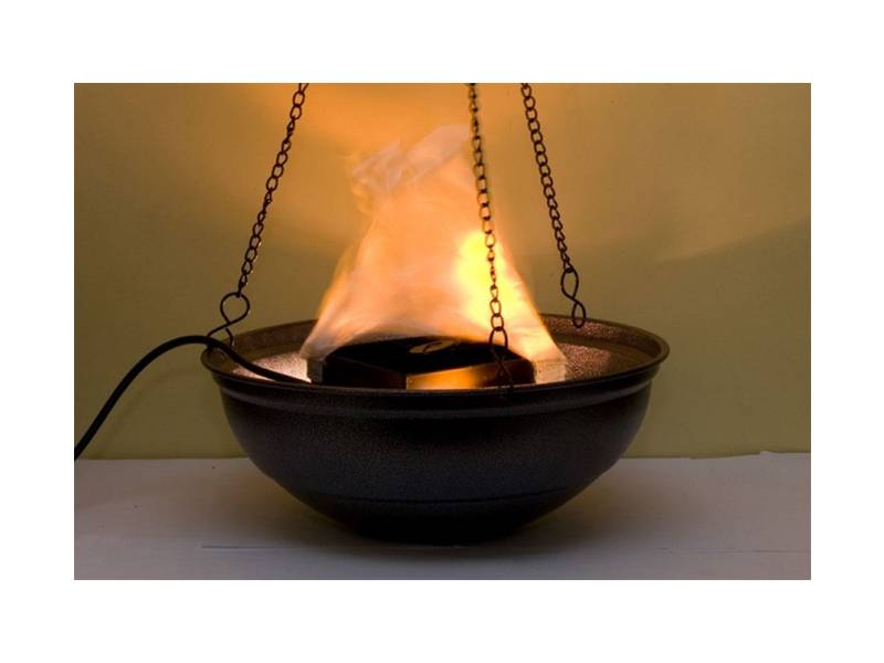 Светильник-пламя для сенсорной комнаты 120х190х190 мм