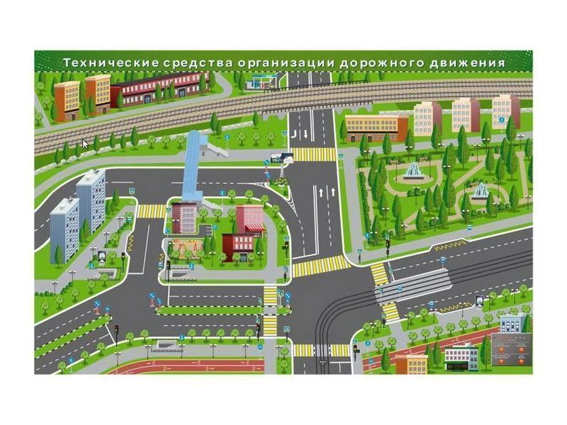 Электрифицированная многофункциональная магнитно-маркерная доска для ознакомления с техническими сре