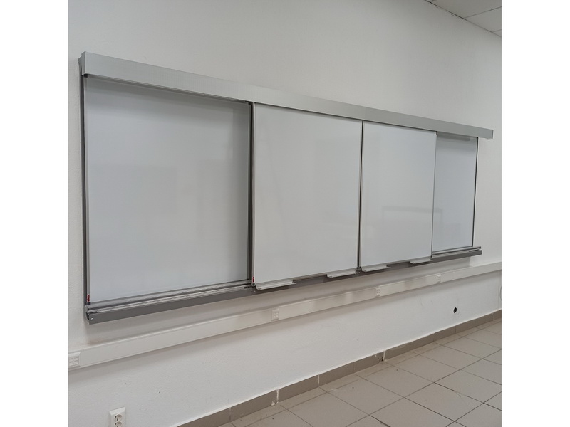 Рельсовая система раздвижных аудиторных досок