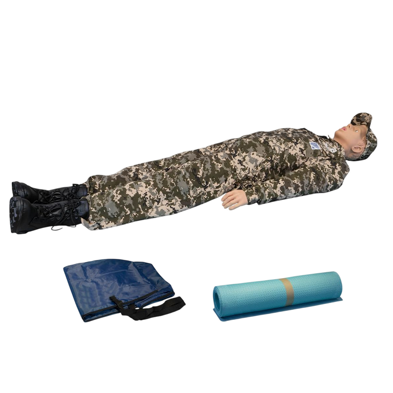 Тренажер для освоения навыков сердечно-легочной реанимации взрослого "Слава-4"