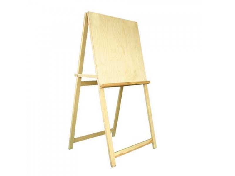 Мольберт напольный Хлопушка, планшет 600×600 мм