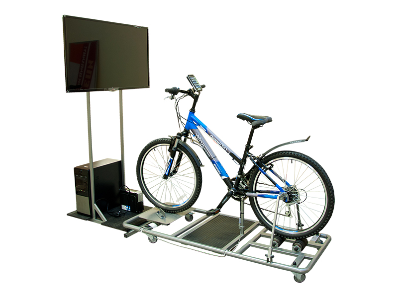 Интерактивный тренажер двухколесного транспортного средства
