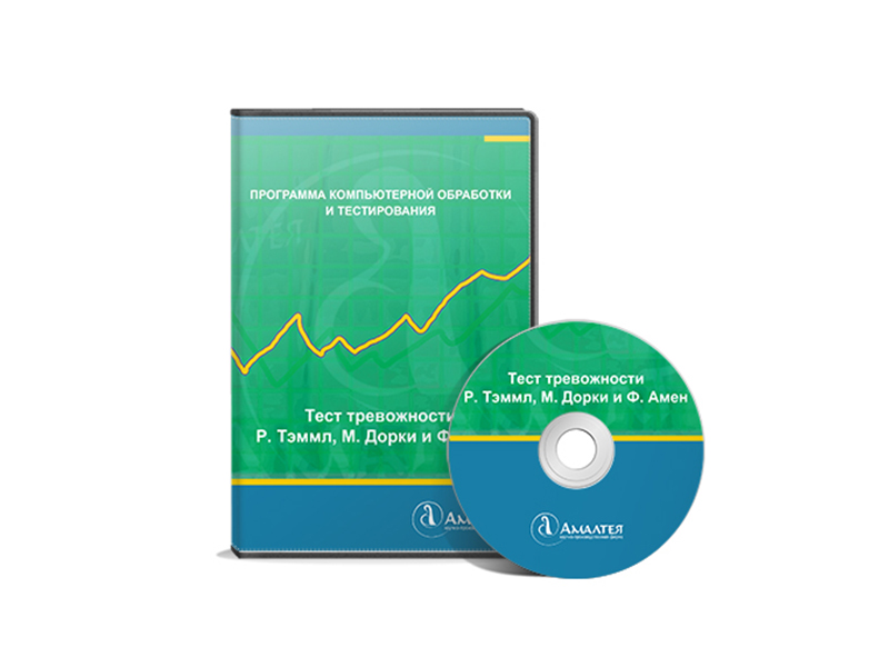 Программа Тест тревожности Р. Тэммл, М. Дорки и Ф. Амен. Авторское рук-во В.М. Астапова. 