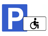 Знак Парковка для инвалидов