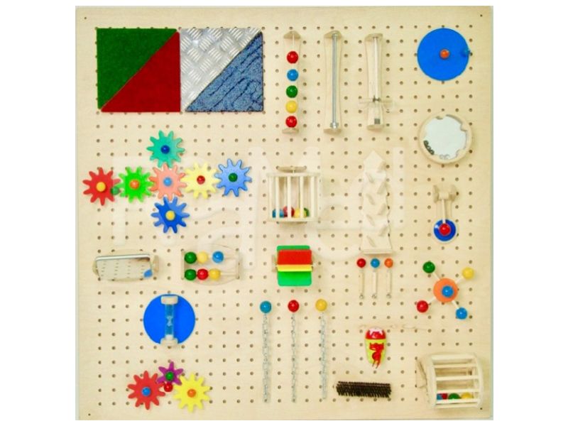 Тактильная панель с навесными элементами- 24 элемента