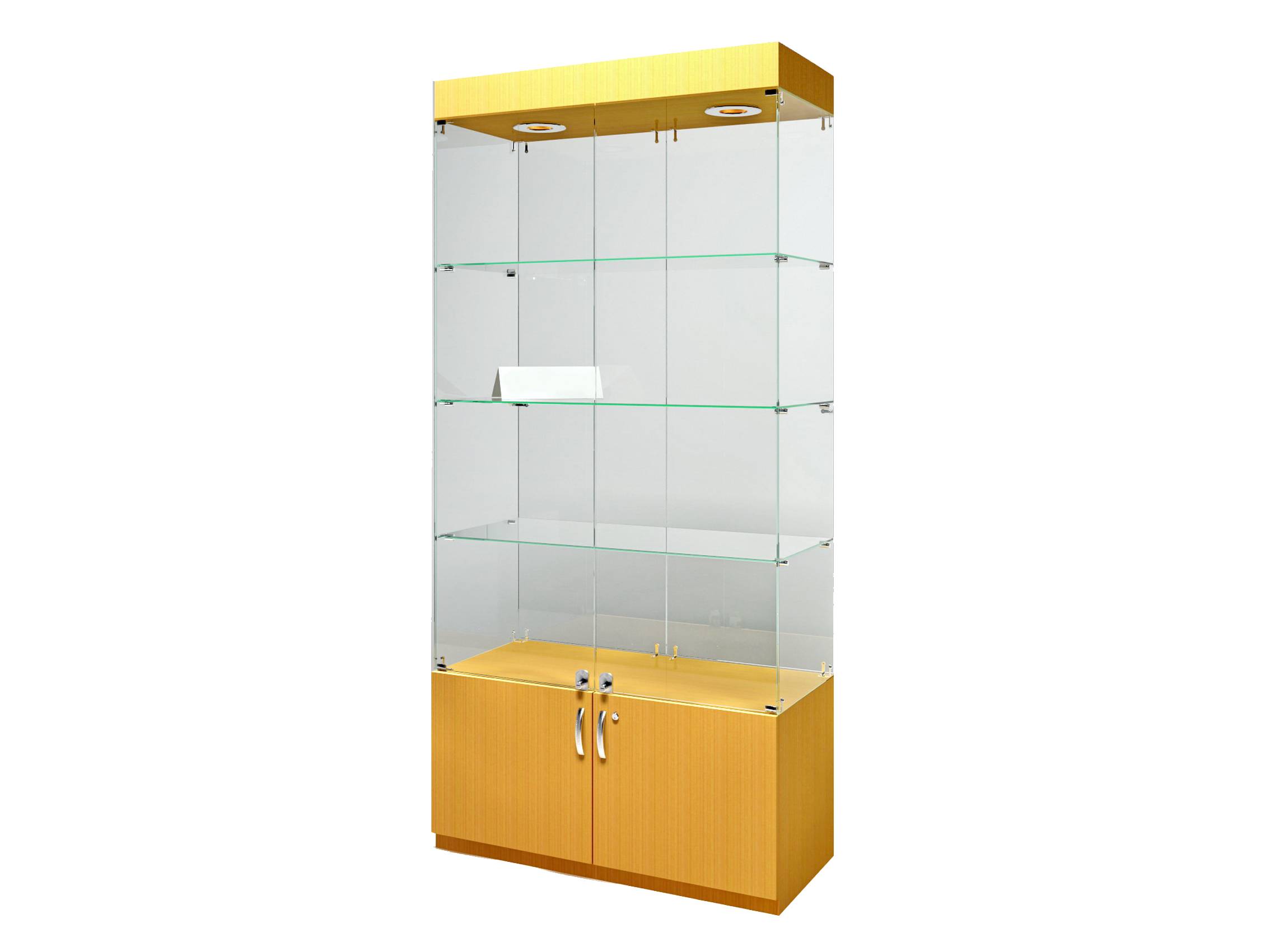 Витрина демонстрационная "Призма" В-104ВД двухстворчатая