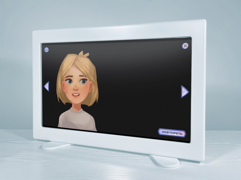 Зеркало логопеда «Зазеркалье», для подключения к ПК