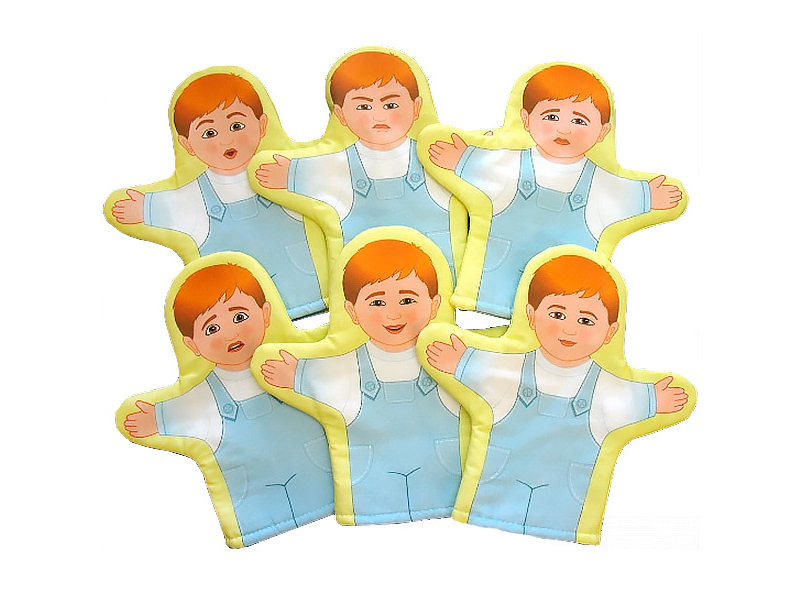 Комплект рукавичек "Эмоции. Мальчики"