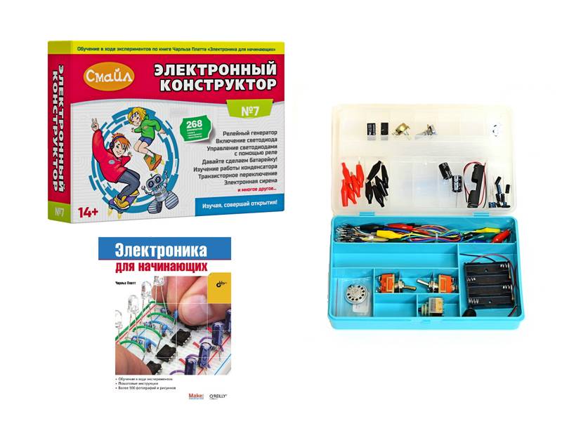 Образовательный конструктор "СМАЙЛ" №7 + книга