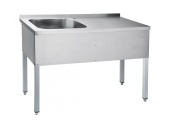 Стол для мойки овощей, краш.каркас, 1200х600х850 мм