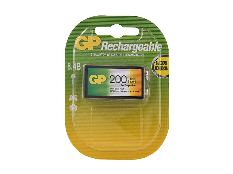 Аккумулятор крона GP Ni-MH 9V