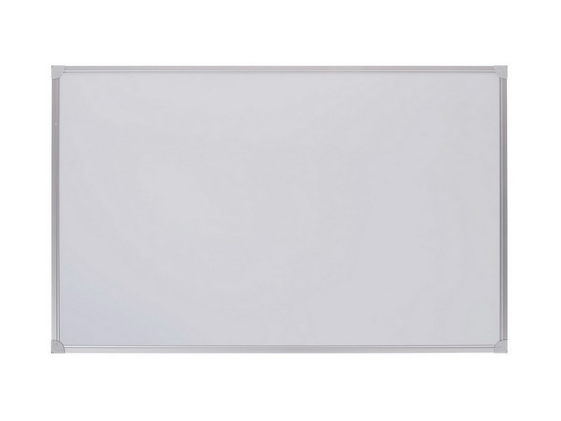 Доска магнитно-маркерная, 90х120 см, в алюминиевой рамке, с полочкой