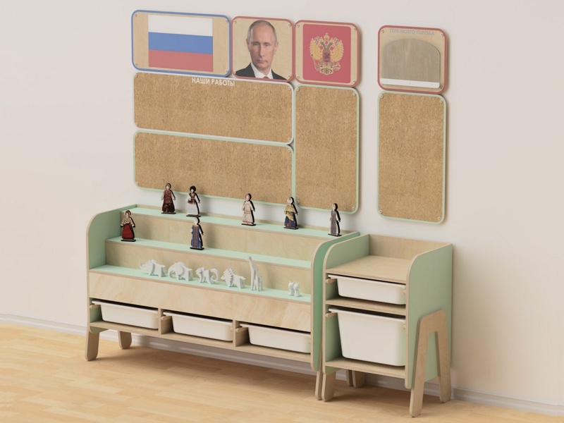 Комплект входной группы Патриотического воспитания «Родина моя»